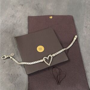 John Hardy Silver Heart Bracelet
